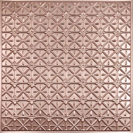 Ceilume Continental 2ft x 2ft Copper Ceiling Tile V3-CONT-22CBR